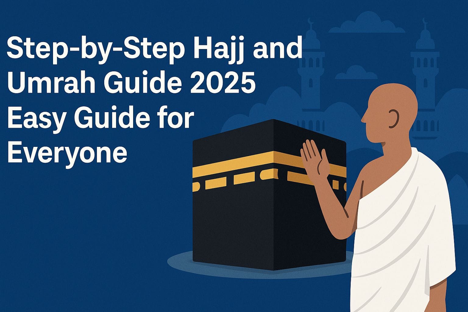 Step by step Hajj and Umrah guide 2025