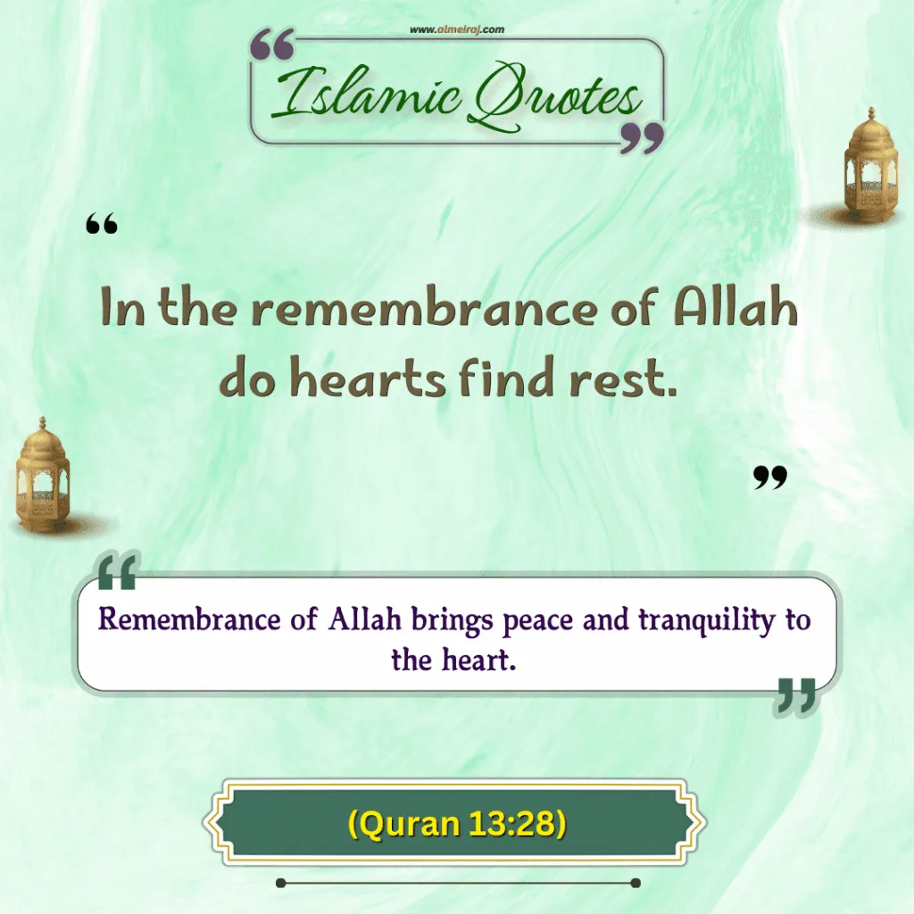 Heart Touching Islamic Quotes for Instagram