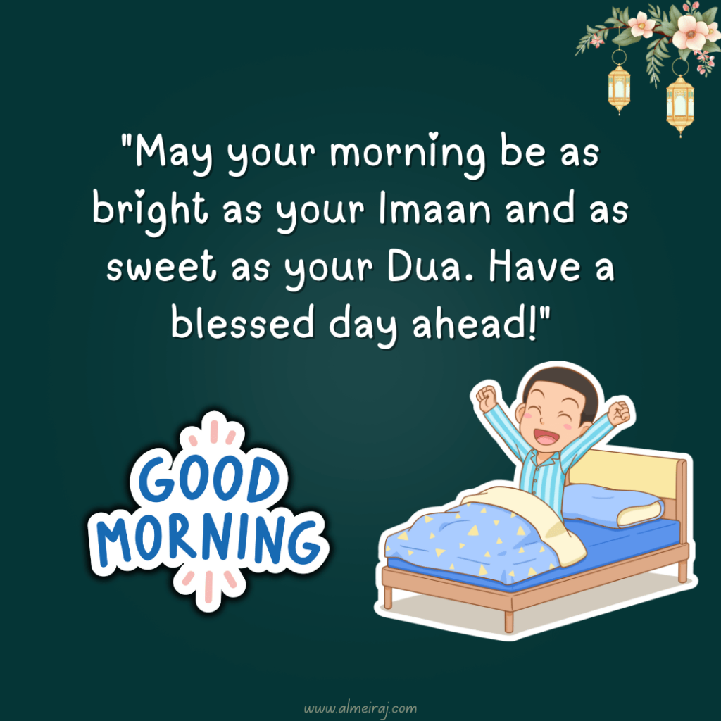 Islamic Good Morning Wishes in English