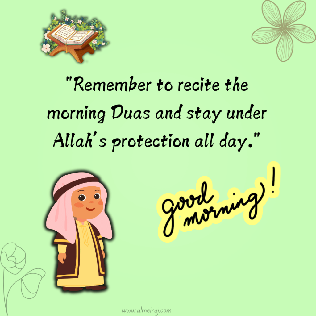 Islamic Good Morning Wishes in English