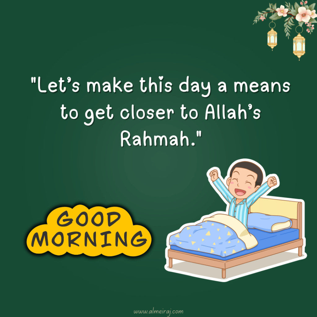 Islamic Good Morning Wishes in English