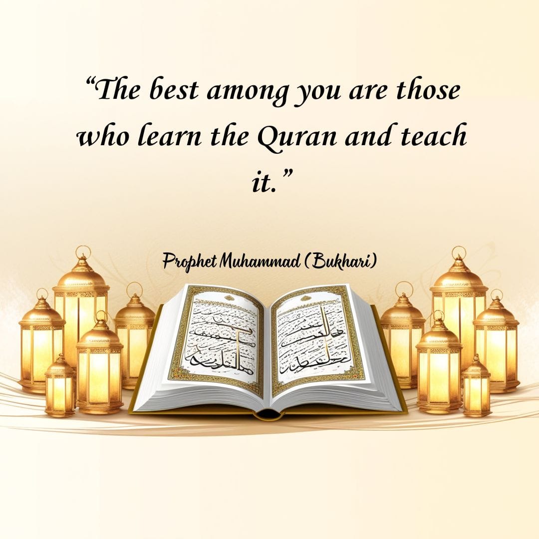 49+ short heart touching Islamic quotes to Strengthen Your Faith 31 “The best among you are those who learn the Quran and teach it.” — Prophet Muhammad (Bukhari)