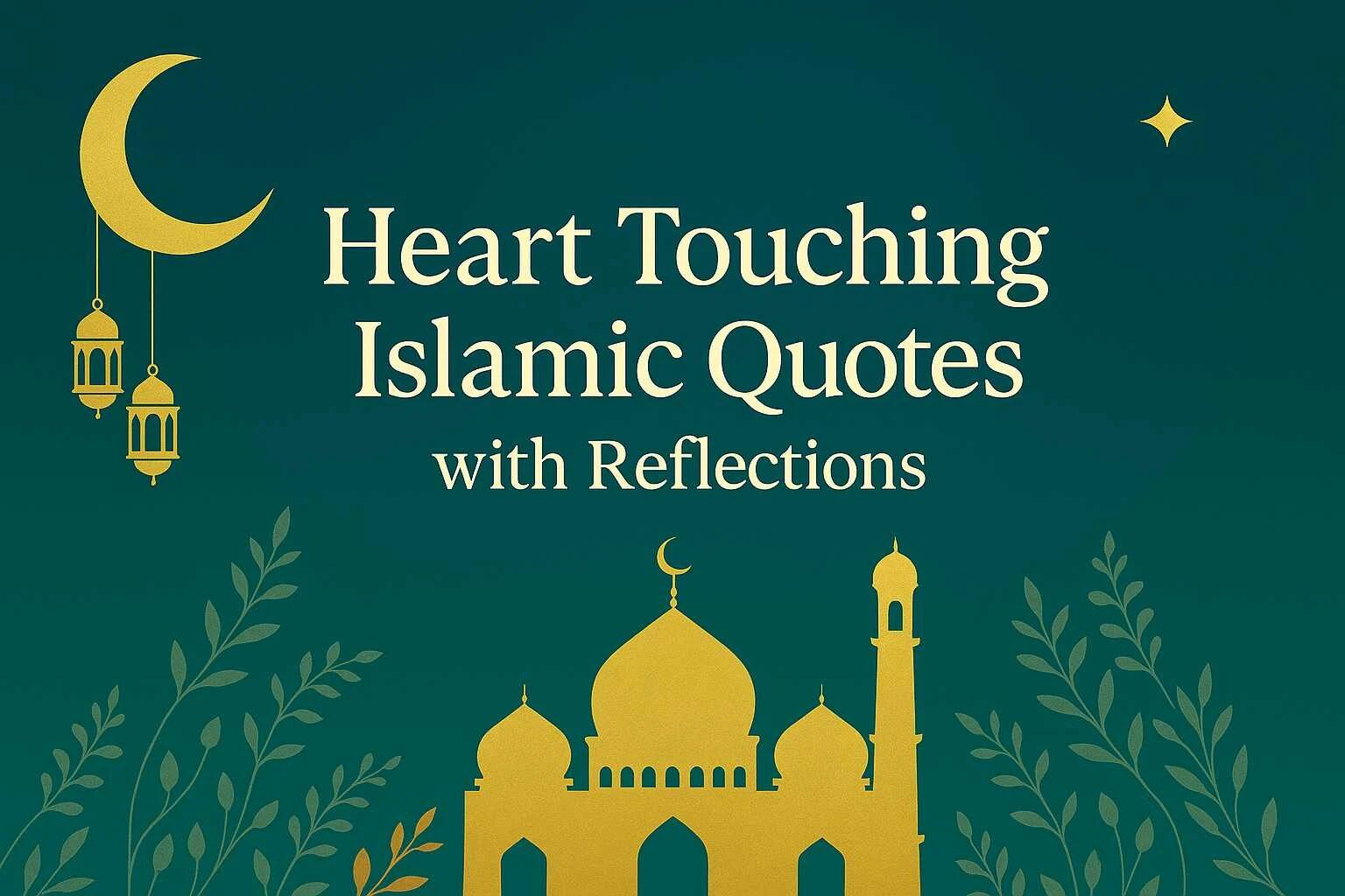Heart Touching Islamic Quotes