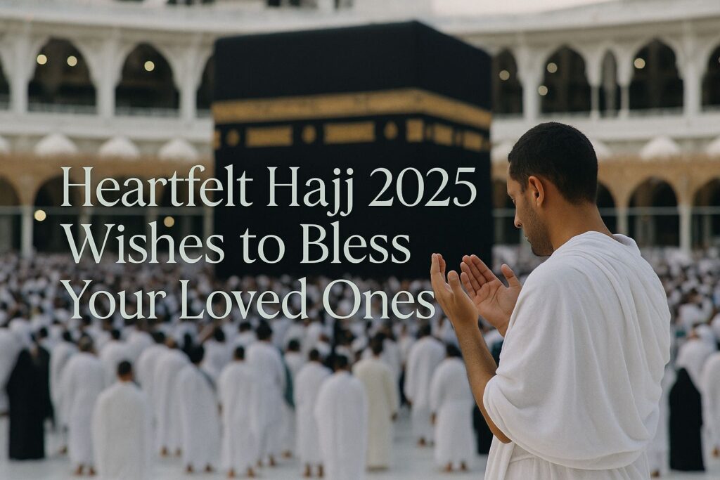 20 Heartfelt Hajj 2025 Wishes to Bless Your Loved Ones – Share the Spirit of Hajj Today! 1 Hajj 2025 wishes
