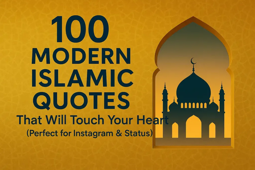 modern Islamic quotes