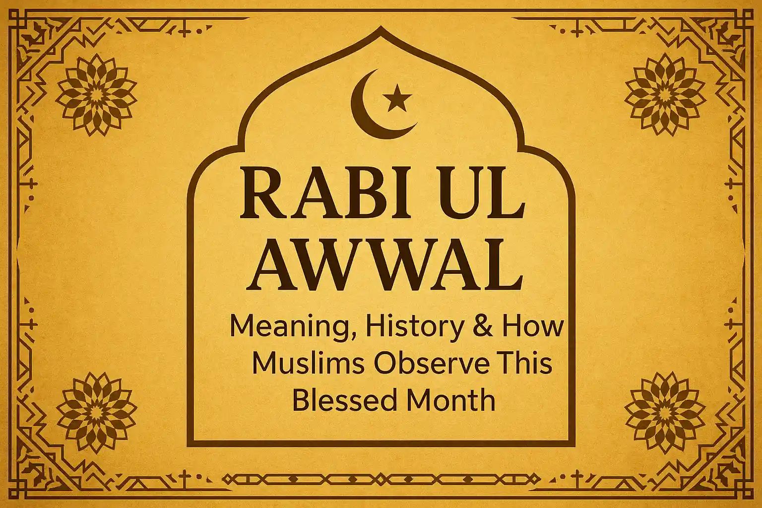 Rabi ul Awwal