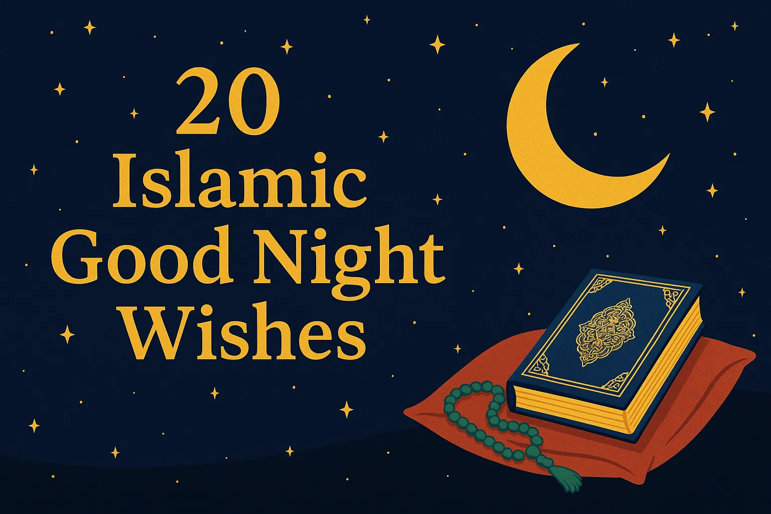 20 Islamic Good Night Quotes